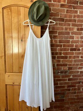 White Cotton Sundress